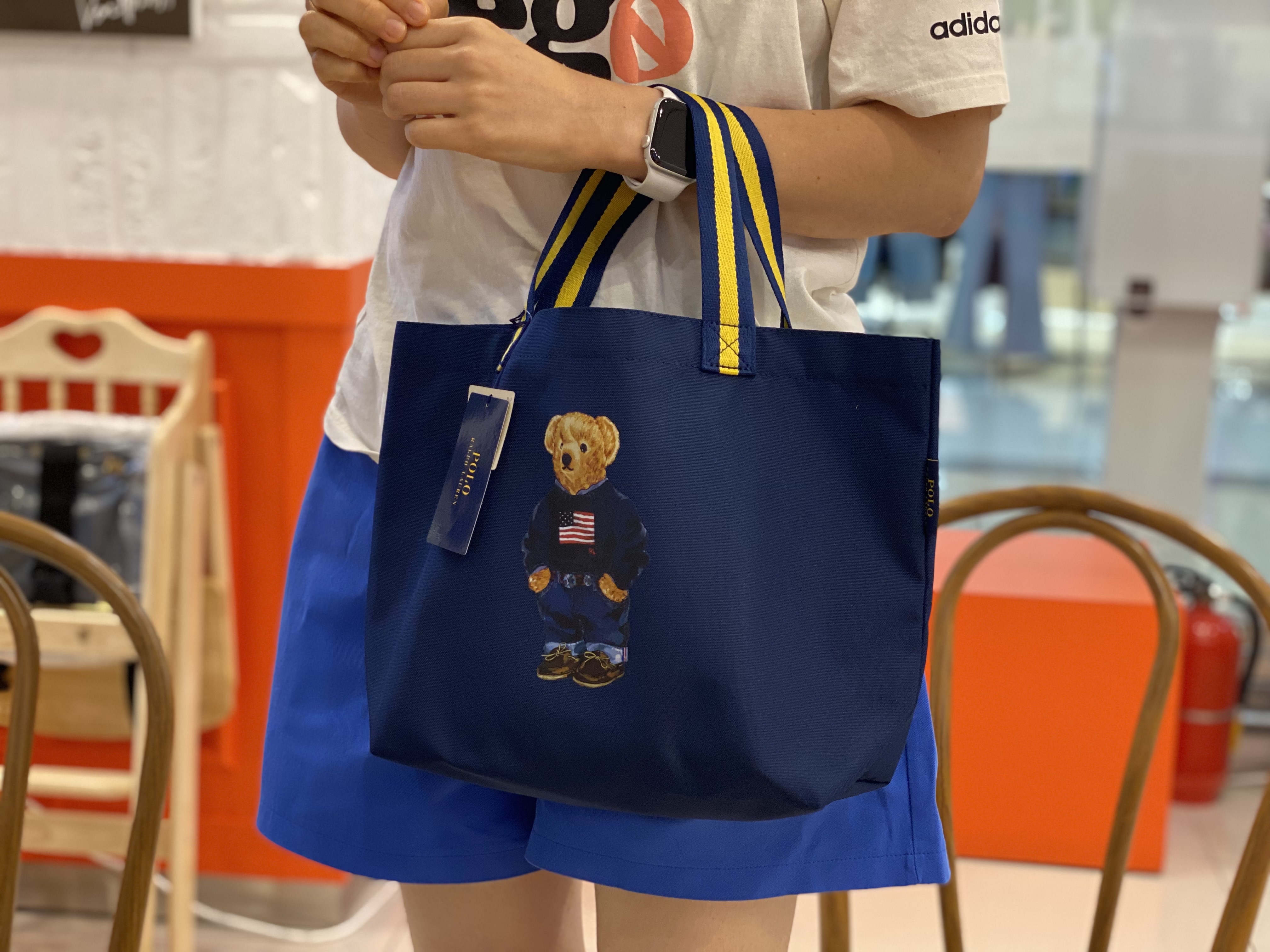 폴로 랄프로렌 테디베어 빅포니 토트백 에코백 - 상세 이미지 3