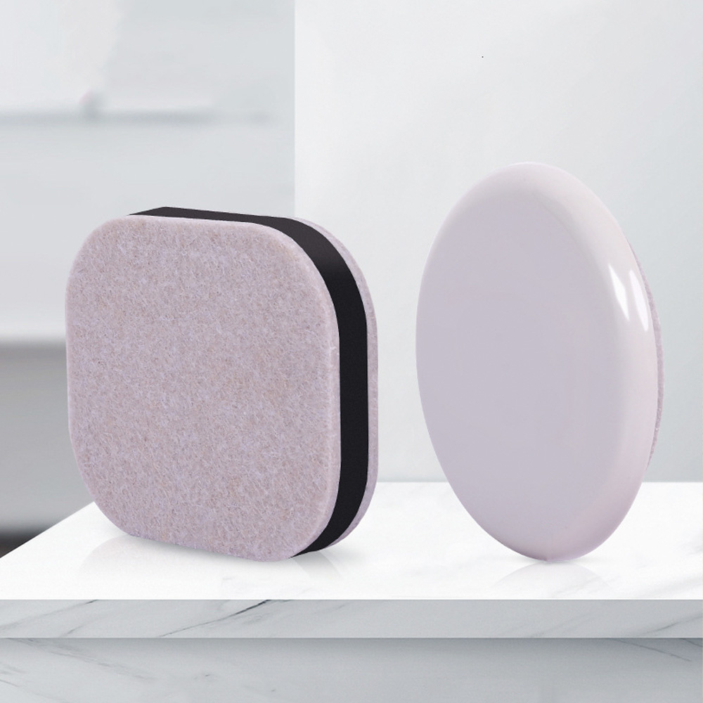 의자 바퀴 고정 커버 사각펠트(마루용) 5개세트 식탁의자 소음방지 다리 캡 테니스공 발커버