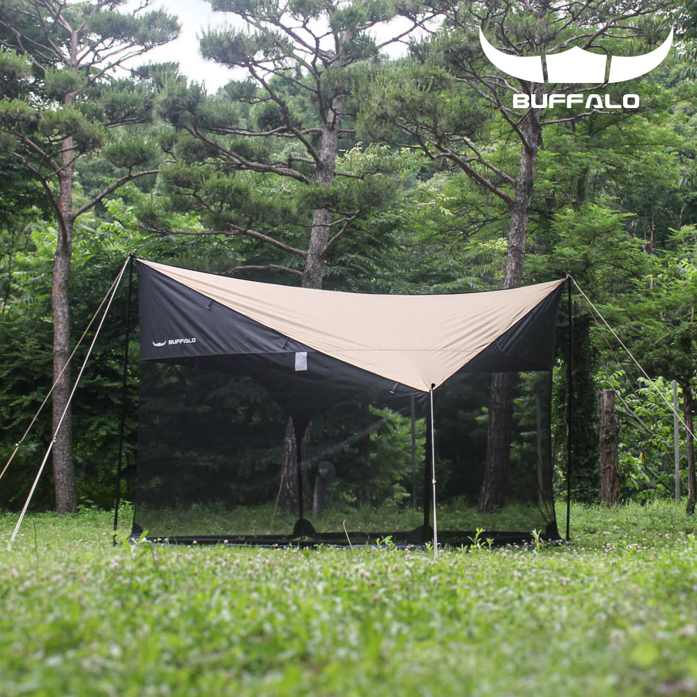 버팔로 타프스크린 타프 모기장 블랙코팅 매쉬 유레카스크린