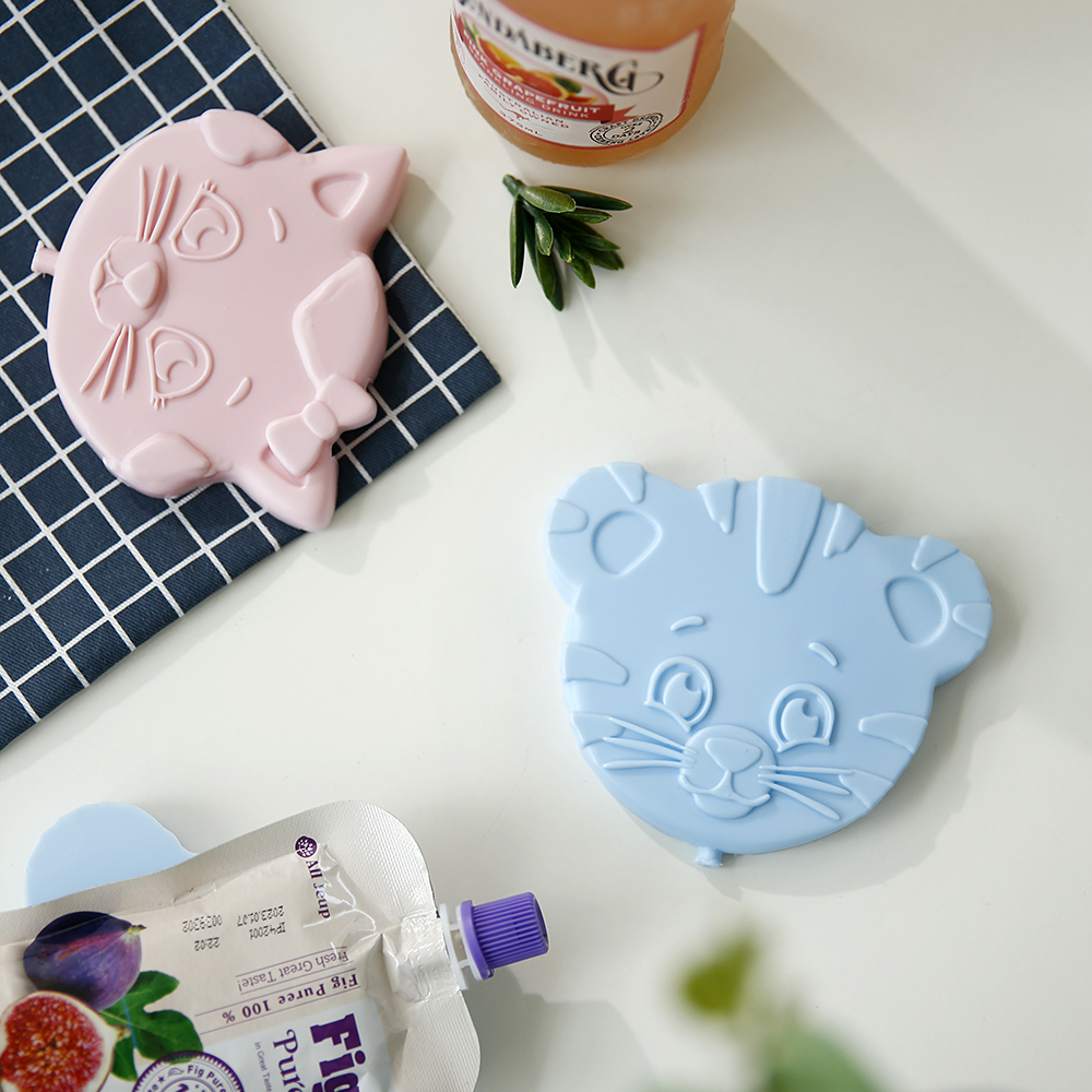 플라라 플라스틱 캐릭터 아이스팩 휴대용 미니 이유식 보냉백 보냉팩 3P세트