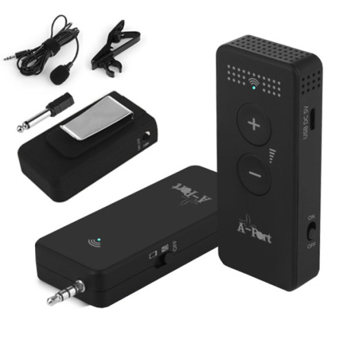 음향 UHF 무선 마이크 송수신기 세트 이미지 3
