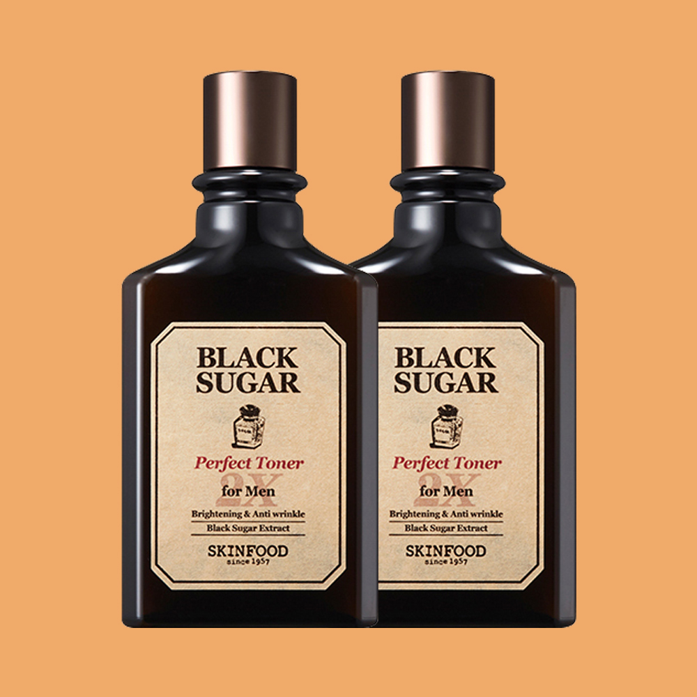 스킨푸드 블랙슈가 퍼펙트 토너 이엑스 포맨 180ml x 2개(26.10.10까지) - 상품 이미지