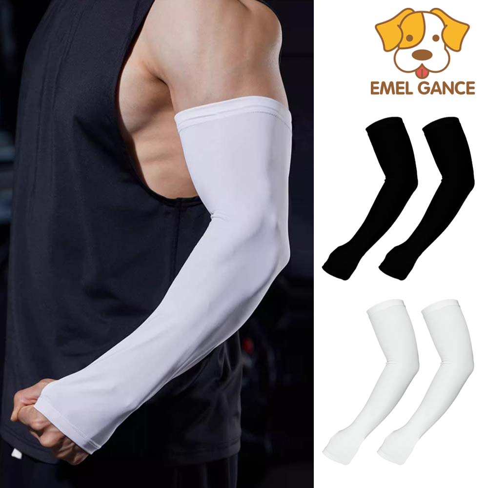 에멜강스 기능성 쿨토시 3세트 여름 팔토시 남성 여성 자외선차단 골프 자전거 등산