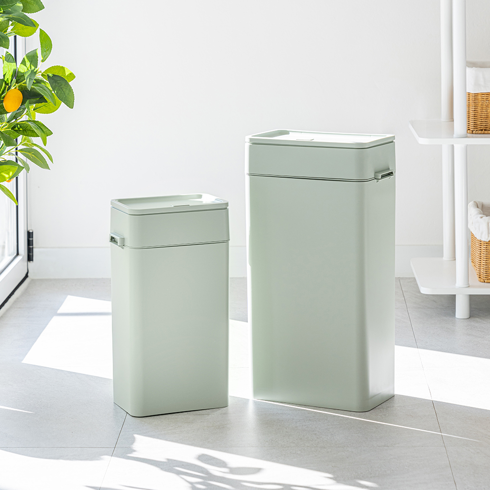 [단독] 1+1 구성 프랑코 모노스탠드 주방 휴지통 쓰레기통 20L (비닐봉투50매 포함)