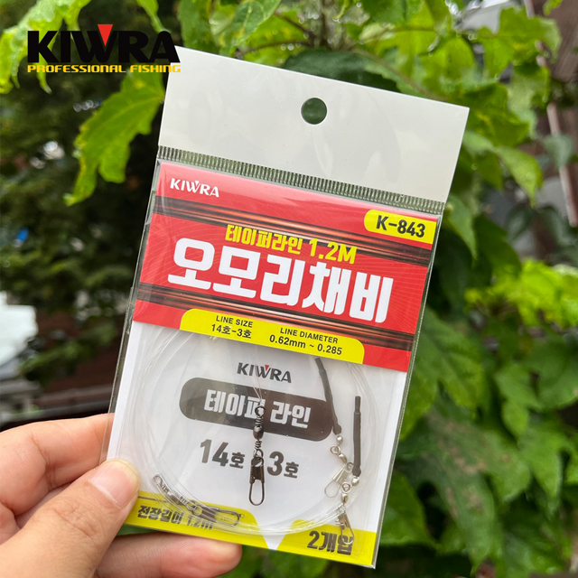 키우라 테이퍼라인 오모리채비 K-843 한치 채비 - 메인 이미지