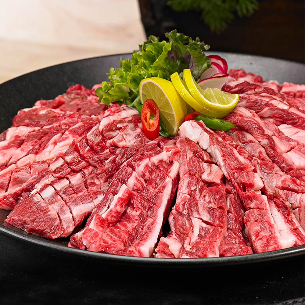 [제천시 배달] 부드럽고 맛있는 한우갈비살 300g [제천내토 흥부정육점] : 동네시장 장보기