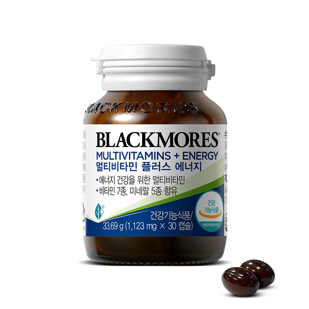 블랙모어스 멀티비타민 플러스 에너지 30캡슐 이미지 4
