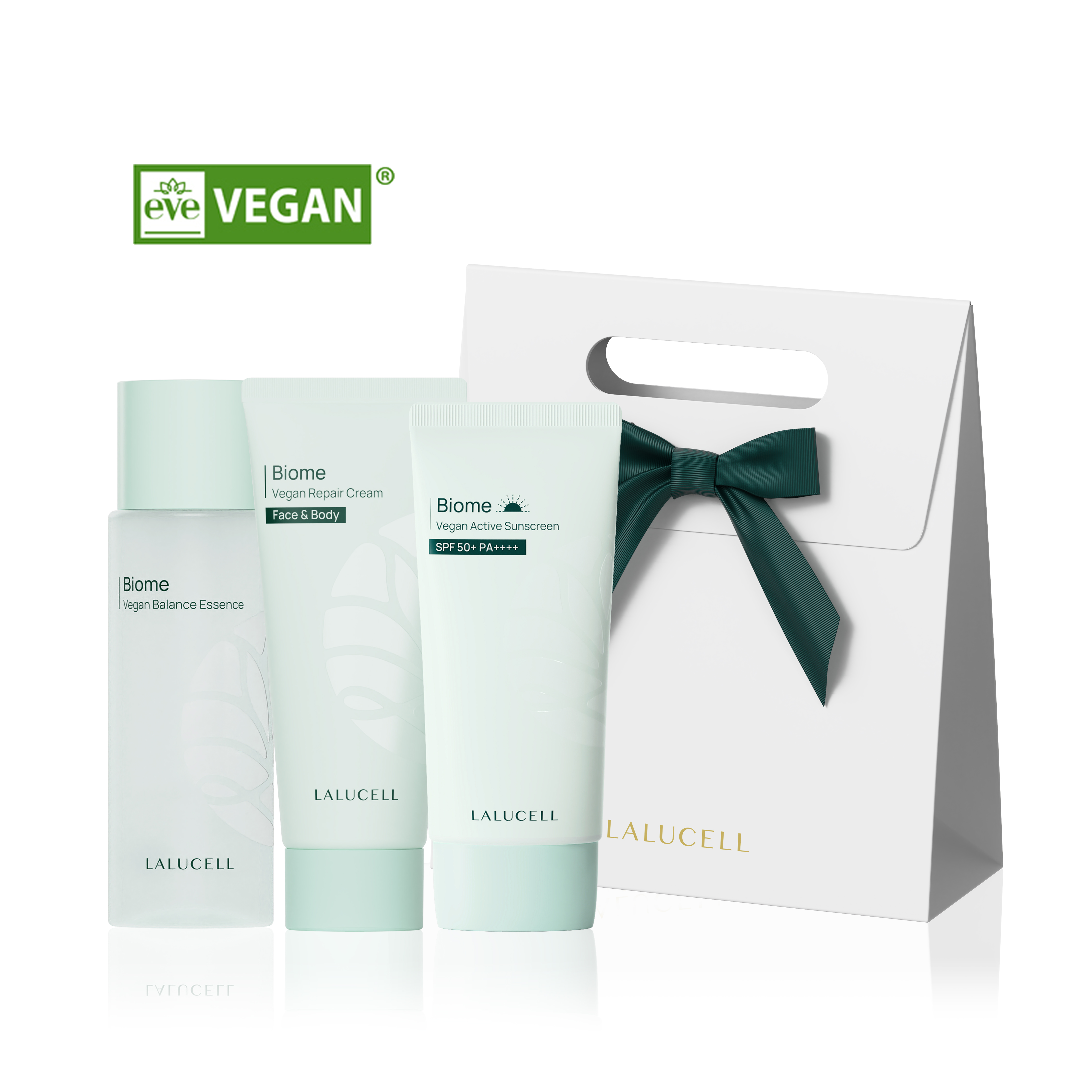 라루셀 마이크로바이옴 3종세트 에센스 150ml+크림 100ml+선크림 50ml 선물포장 - 상세 이미지 2