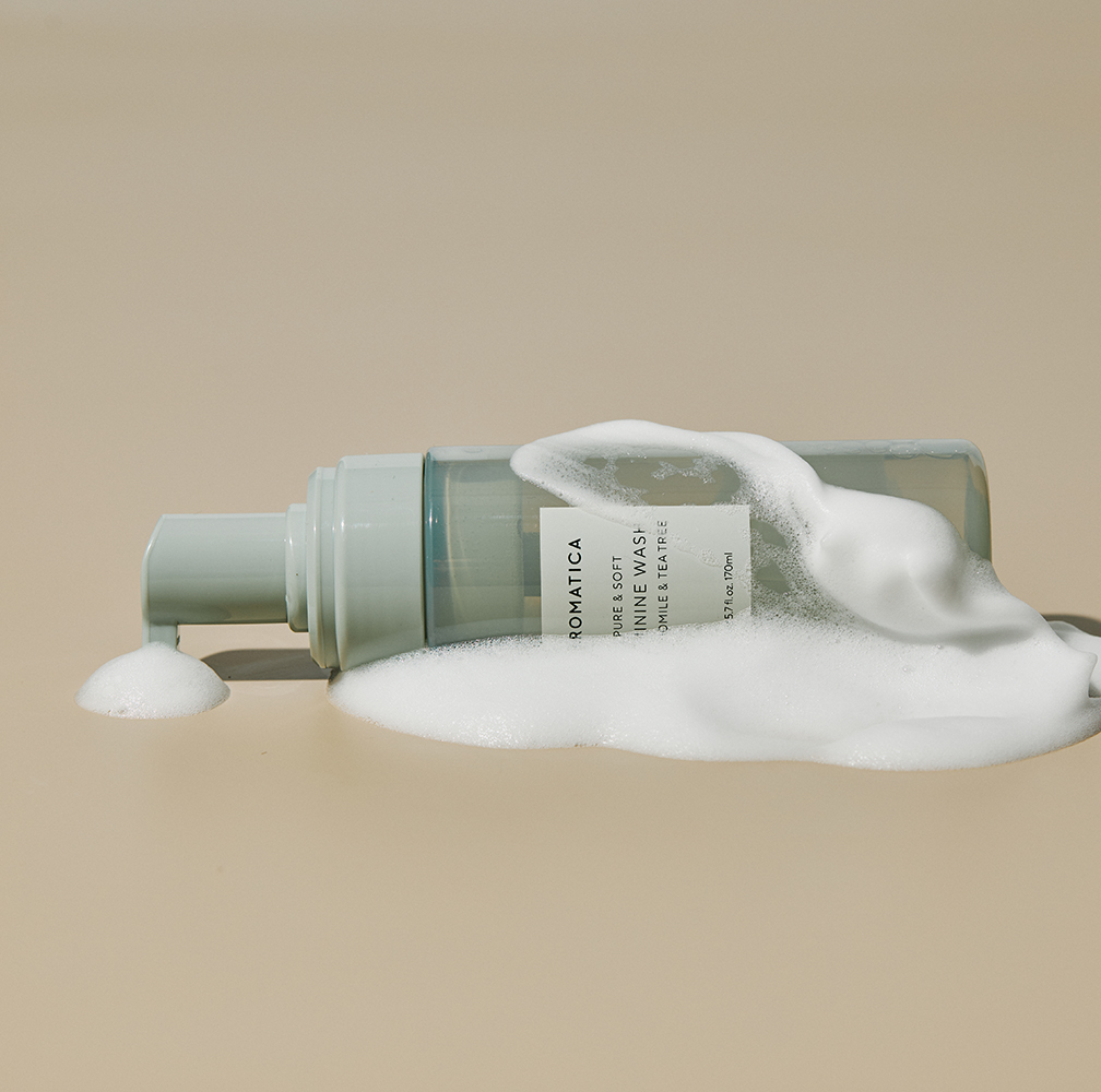 아로마티카 퓨어 앤 소프트 여성청결제 캐모마일 & 티트리 170ML 이너퍼퓸 와이클렌저 y존케어 페미닌워시 - 상세 이미지 5