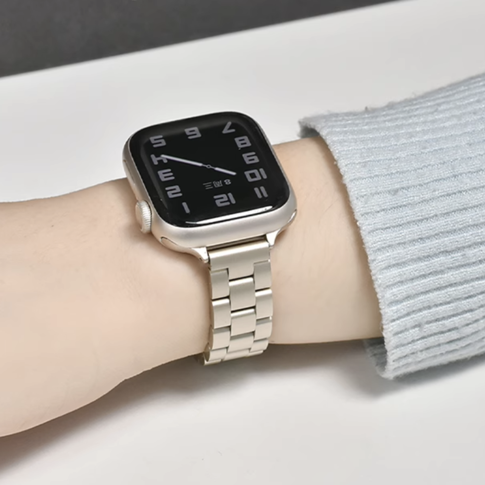 애플워치 스트랩 슬림 메탈 밴드