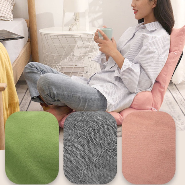 등받이좌식쇼파 앉은뱅이소파 다리없는 1인용낮은쇼파