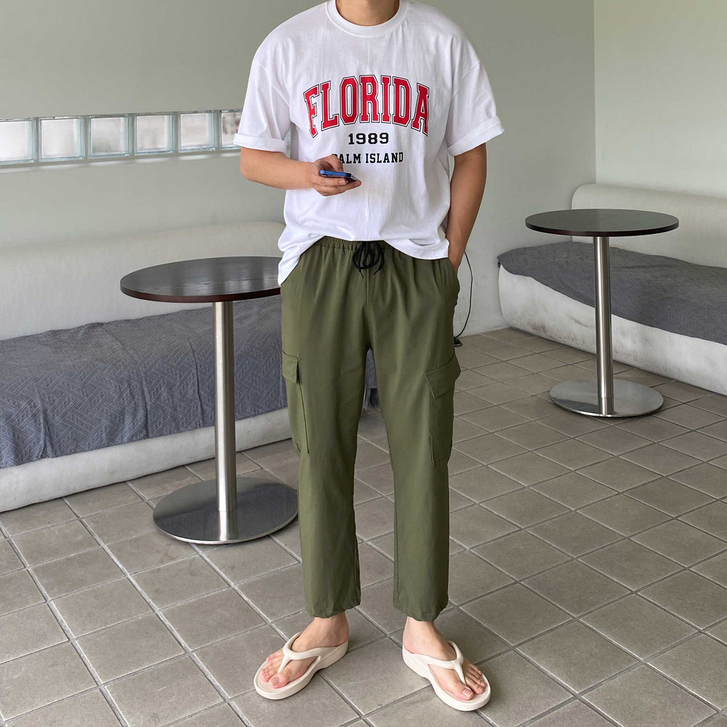 여름카고바지 남자카고팬츠 - 상세 이미지 5