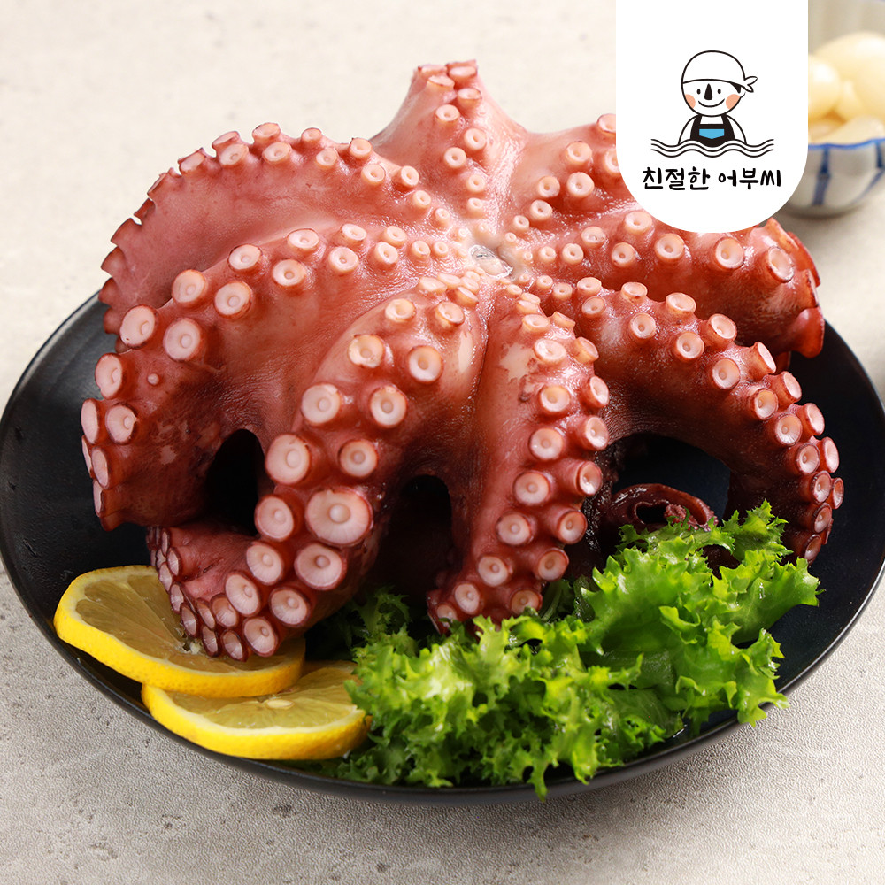 통영 자연산 돌문어 자숙 냉동 제수용 문어 숙회 친절한어부씨 이미지 7