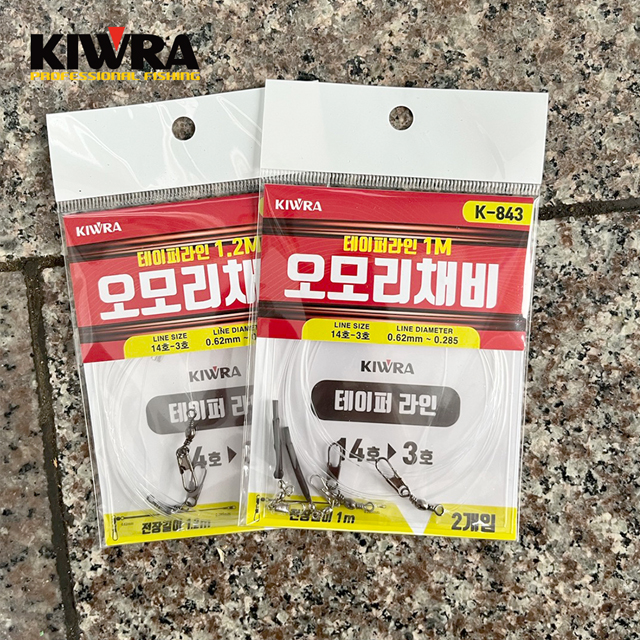 키우라 테이퍼라인 오모리채비 K-843 한치 채비 - 상세 이미지 3