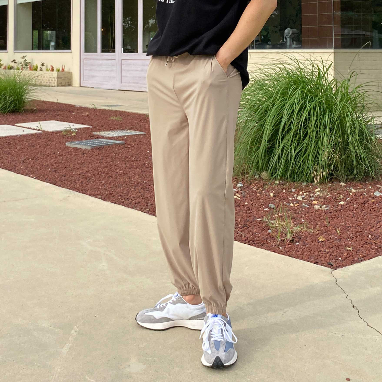 1+1 남자냉장고조거팬츠 아이스조거팬츠 - 상세 이미지 2