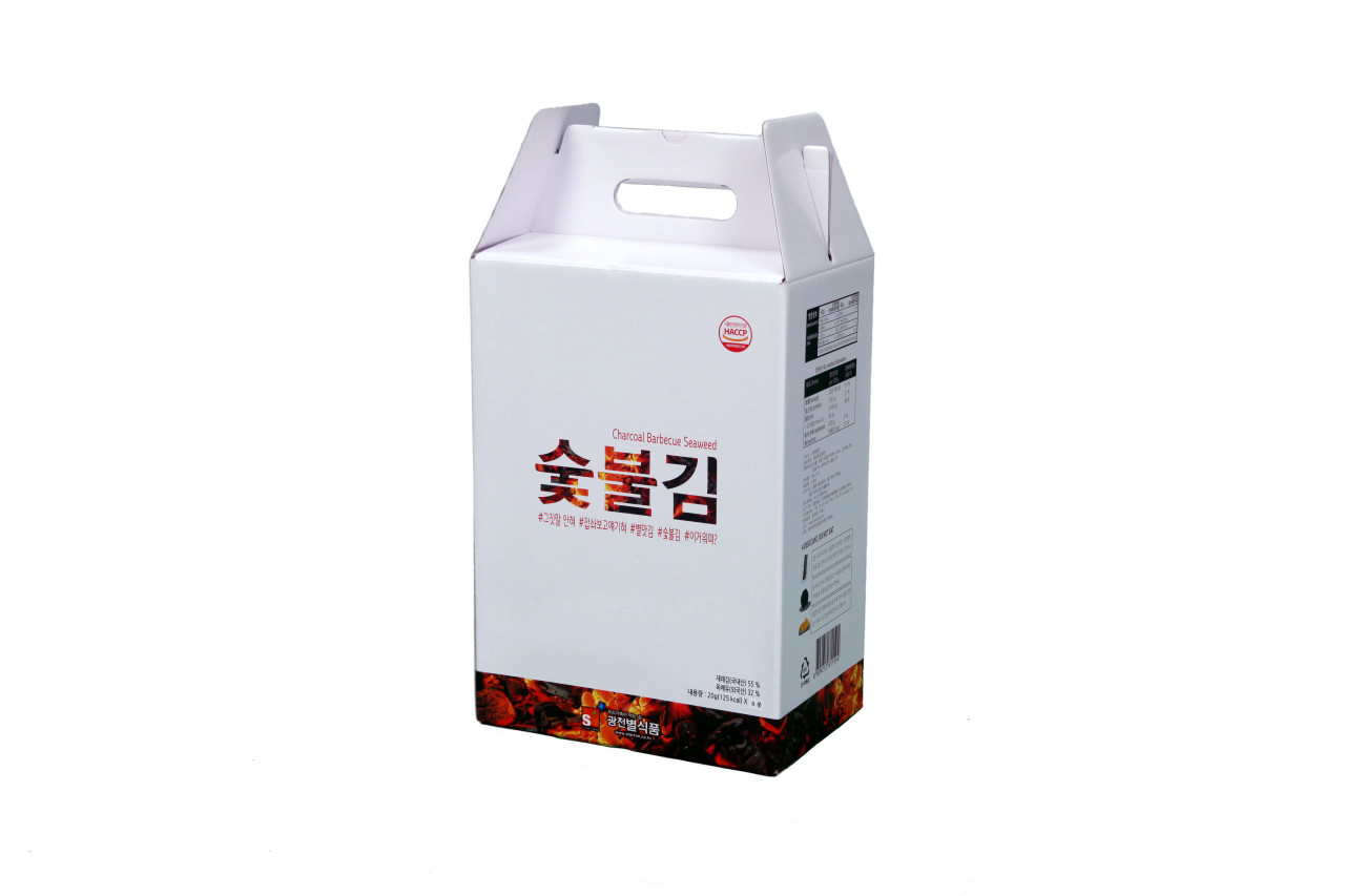 광천 별식품 숯불김 맥반석김 도시락김 4g 32봉 - 상세 이미지 5