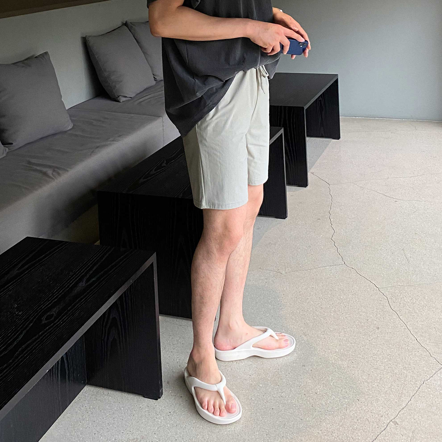 1+1 냉장고반바지 냉감반바지 나일론반바지 - 상세 이미지 5