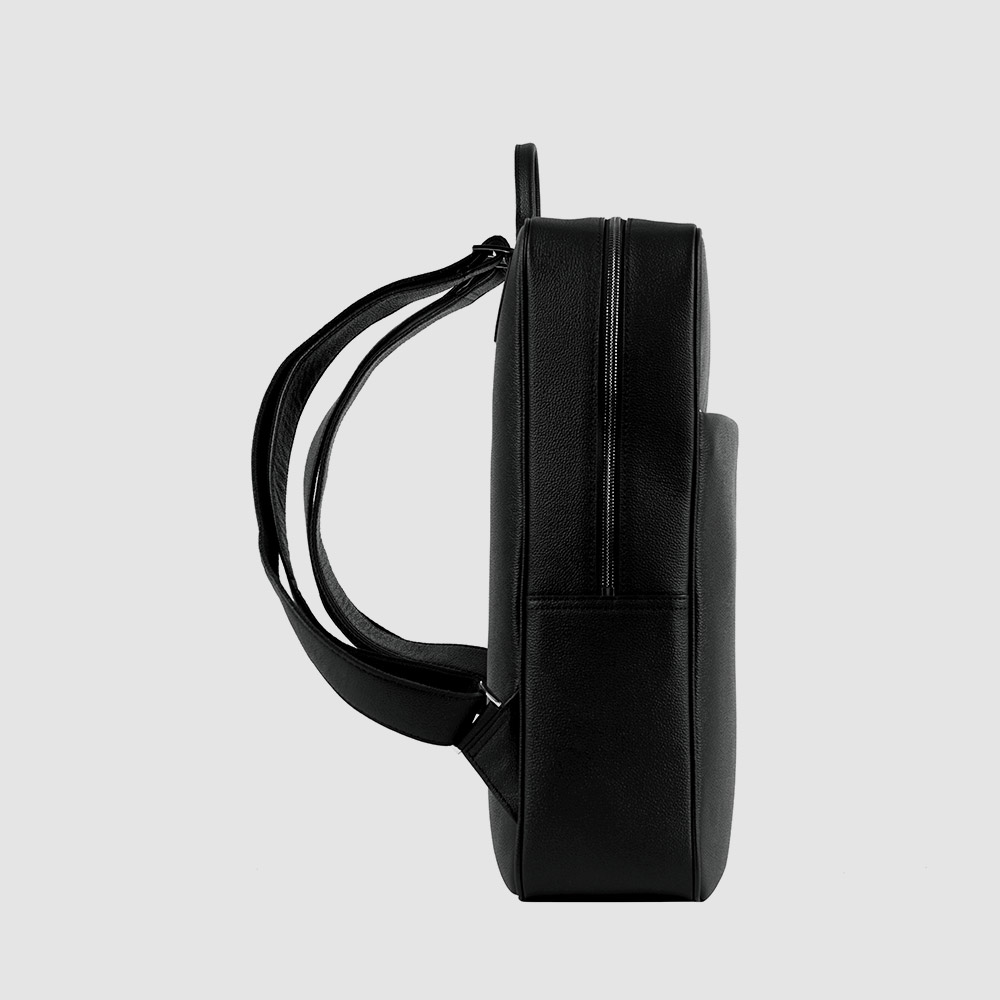 남성 가죽 백팩 로터프 LO-0503 BK 블랙 - 상세 이미지 5