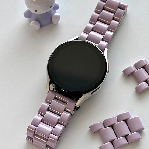 TXLX 갤럭시워치 컬러풀 호마이카 스트랩 워치 7 6 5 4 액티브 2