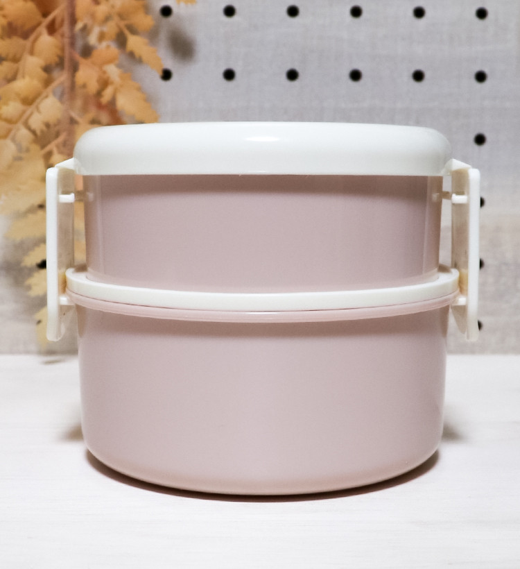 스케이터 디즈니 100 캐릭터 항균 원형2단 포크 도시락 500ml - 주방·식기 - 하카타몰