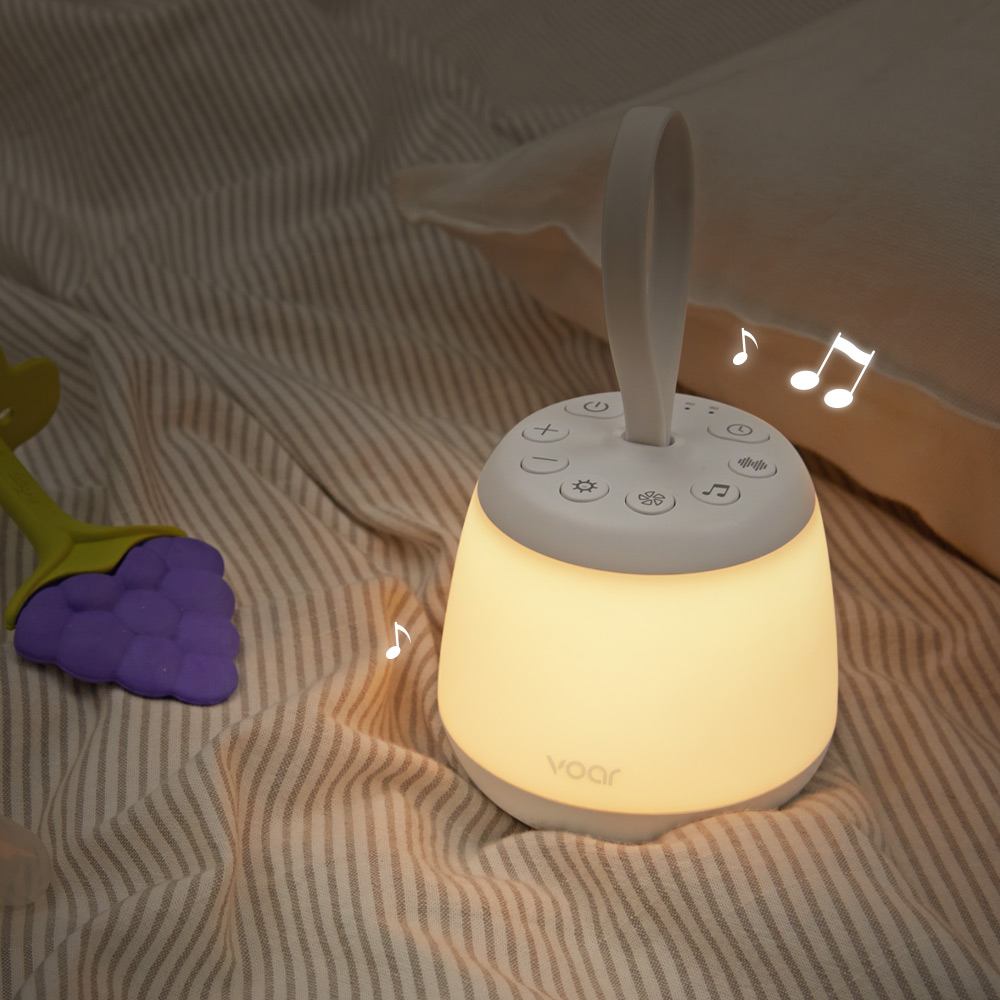 보아르 허니즈 백색소음기 신생아 수유 무드등 21가지 사운드 아기 강아지 수면교육 층간소음