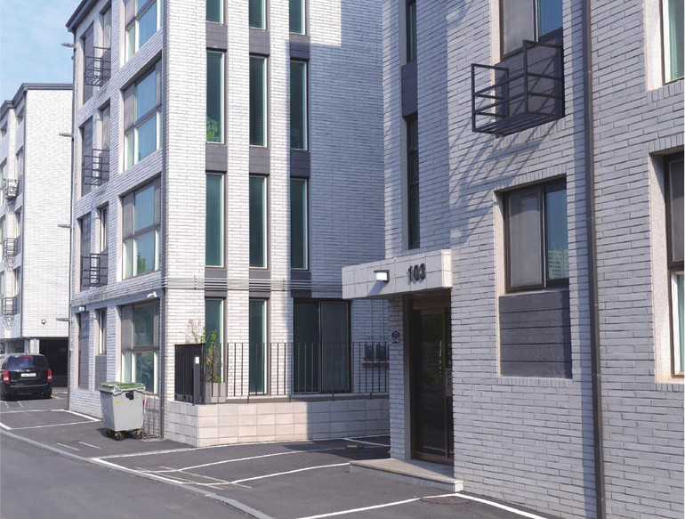 모노타일 300x55x15T 화이트그레이, 그레이, 블랙 / 하다건재