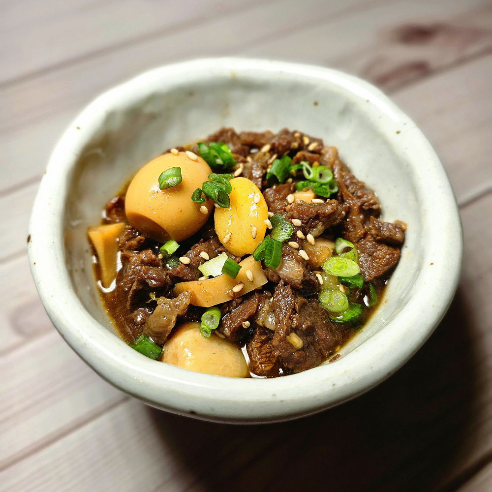 밑반찬 한우 소고기 쇠고기 새송이버섯 메추리알 장조림 400g - 상세 이미지 5