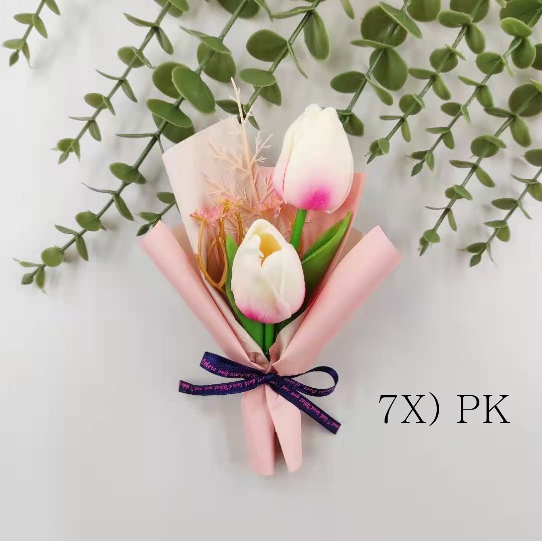 가더GADE 7X 납골당꾸미기 튤립꽃다발 추모 헌화 - 상세 이미지 3