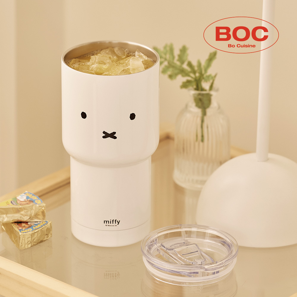 [보프렌즈] 미피 이중진공 스텐 대용량 텀블러 600ml (정품 라이센스) 보온병 보냉병 보온보냉 - 상세 이미지 2