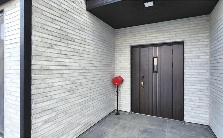 모노타일 롱브릭 490x53x17T 그레이 화이트 블랙 / 하다건재 와이드벽돌타일