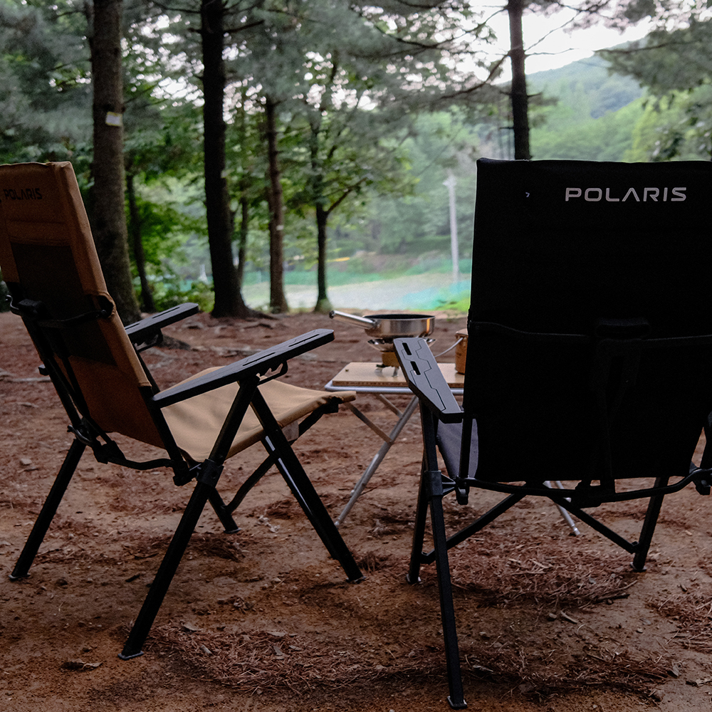 폴라리스 X1 하이 실렌티움 릴렉스 각도조절 의자 캠핑 접이식 폴딩 체어