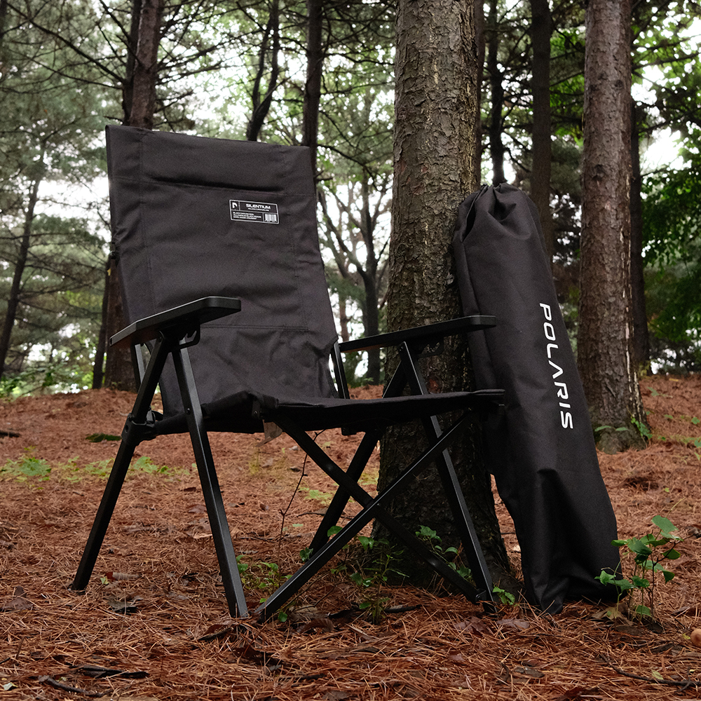 폴라리스 X1 하이 실렌티움 릴렉스 각도조절 의자 캠핑 접이식 폴딩 체어