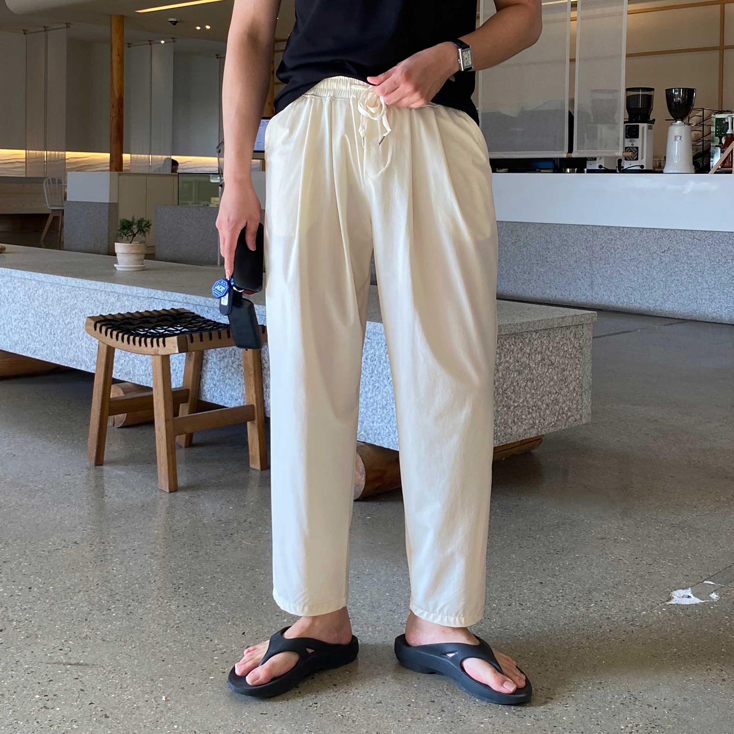 남자항아리바지 벌룬팬츠 배정남바지 구르카팬츠 - 상품 이미지