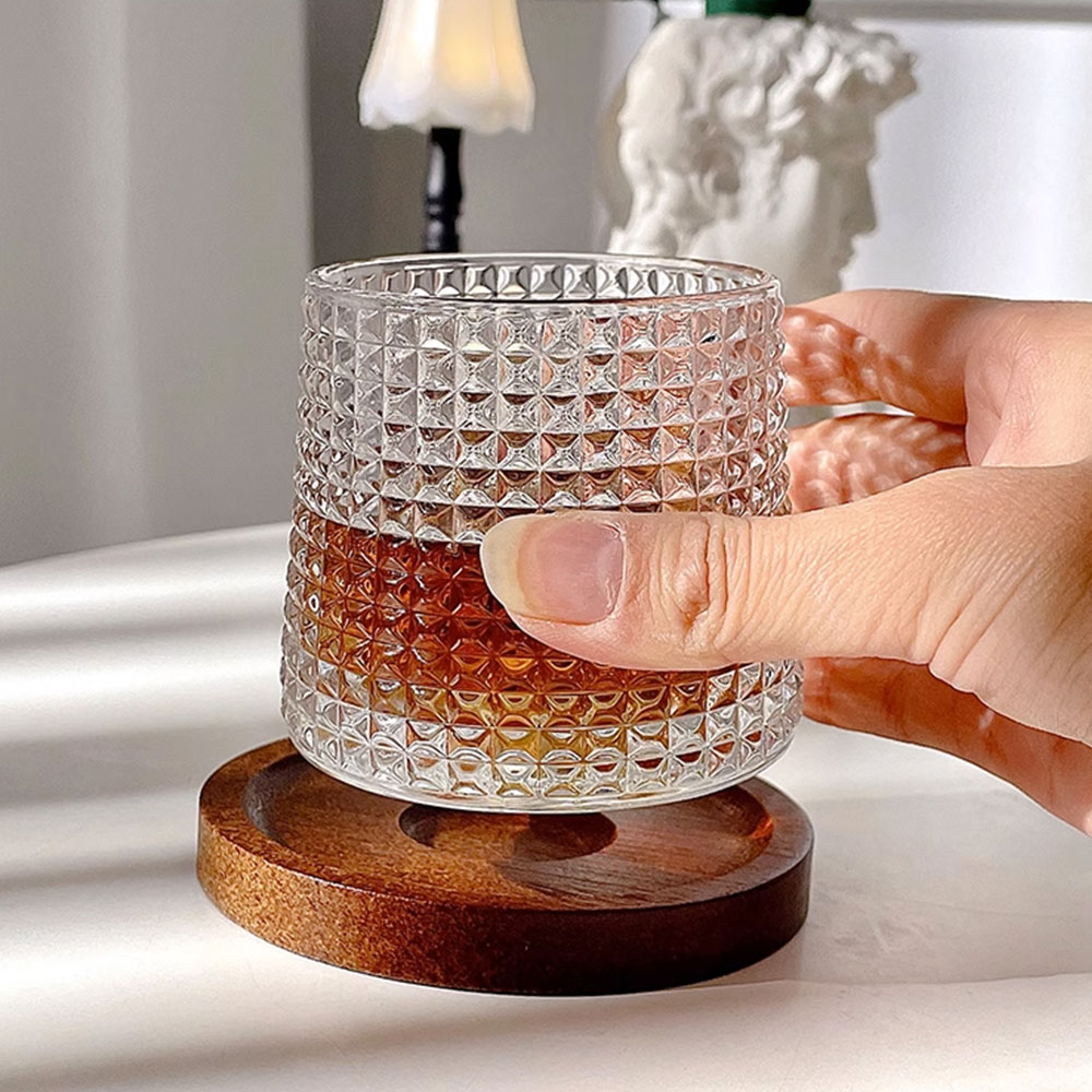 위스키잔 온더락잔 언더락잔 크리스탈 칵테일 양주잔 웨이브