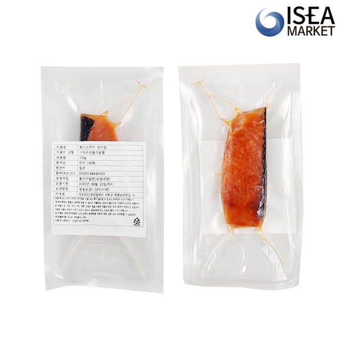 연어포션 스테이크 100g 연어구이용 개별포장 (업소용 도매) - 상세 이미지 4