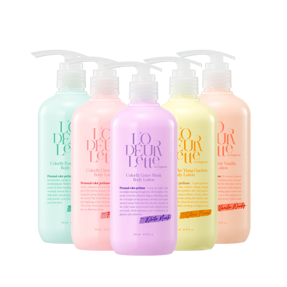 로더렛 컬러핏 바디 로션 500ml - 상세 이미지 2