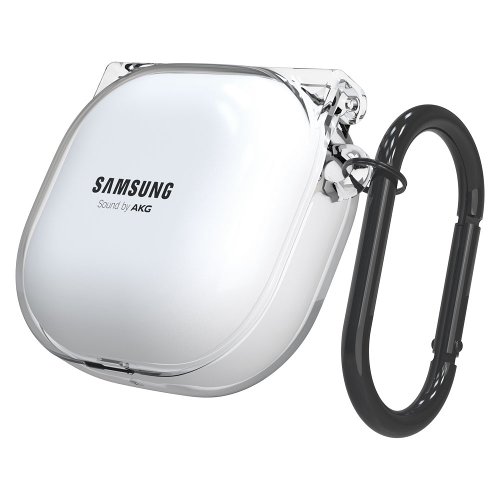 버즈 프로 2 클리어 투명 케이스 + 스트랩 이미지 1