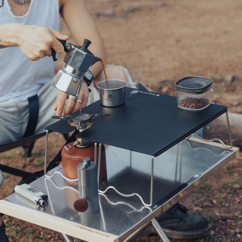 캠핑문 솔로 백패킹 윈드마스터 버너 차열 테이블 SK-127-BK / SK-9S-BK