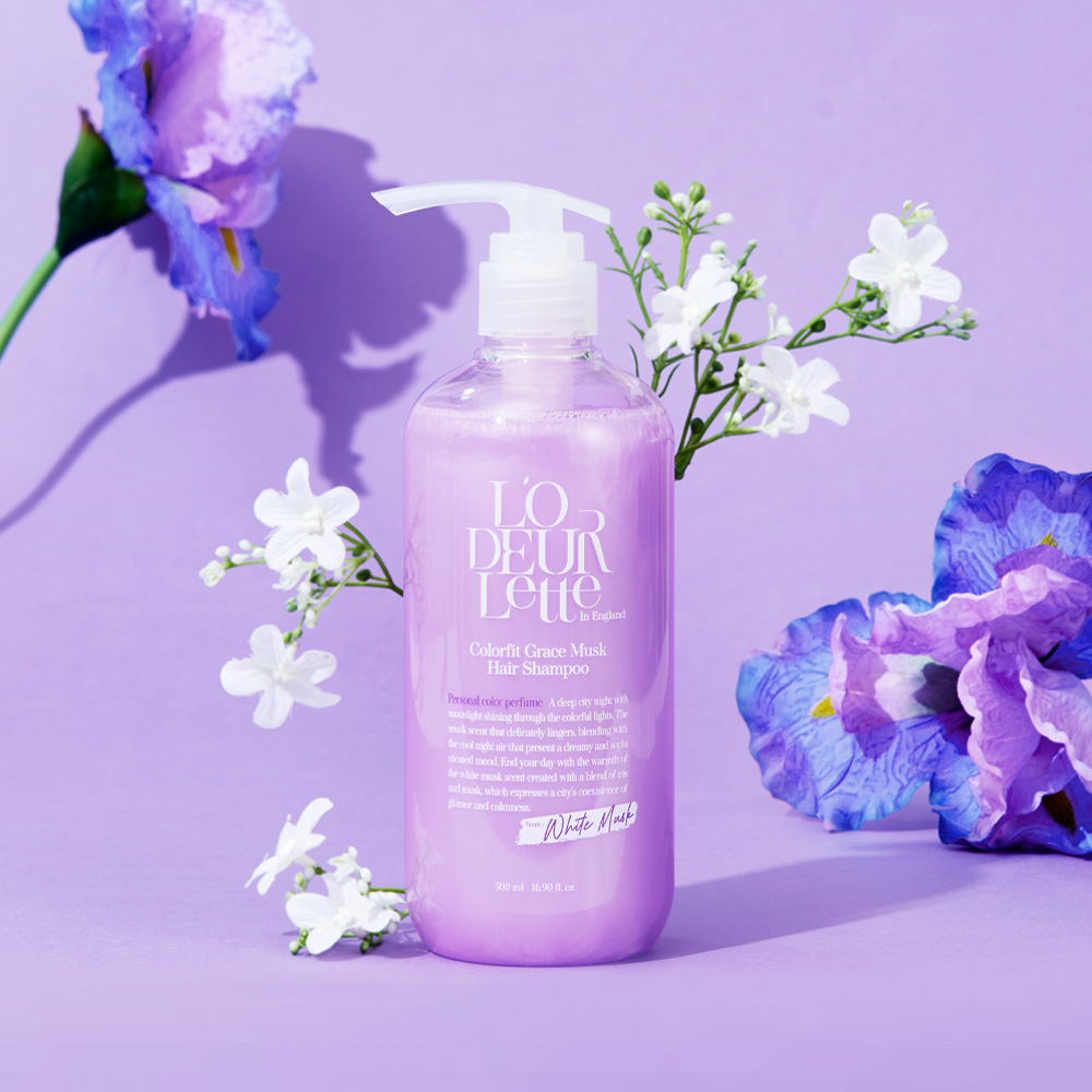 로더렛 컬러핏 그레이스 머스크 샴푸 500ml - 상세 이미지 2