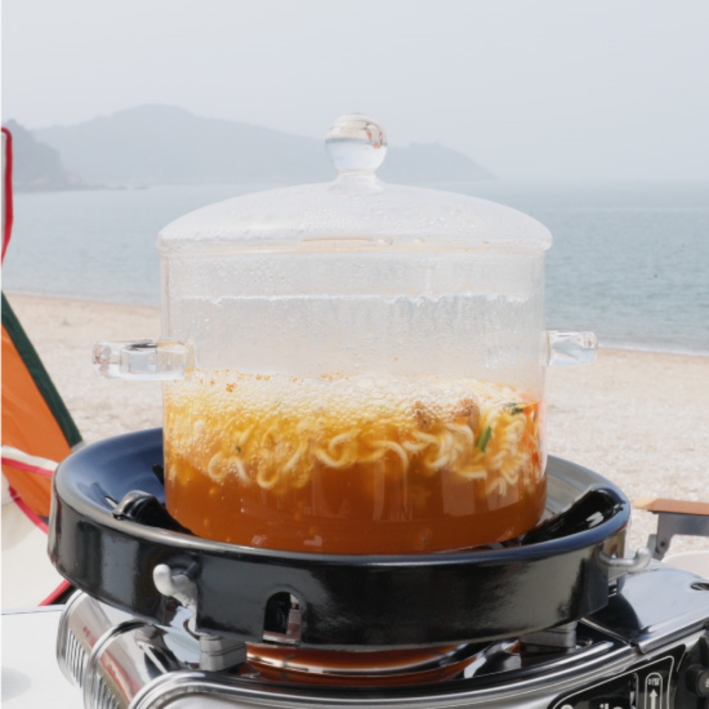 캠핑버너 바람막이 캠핑용품 설치포인트 야외취사