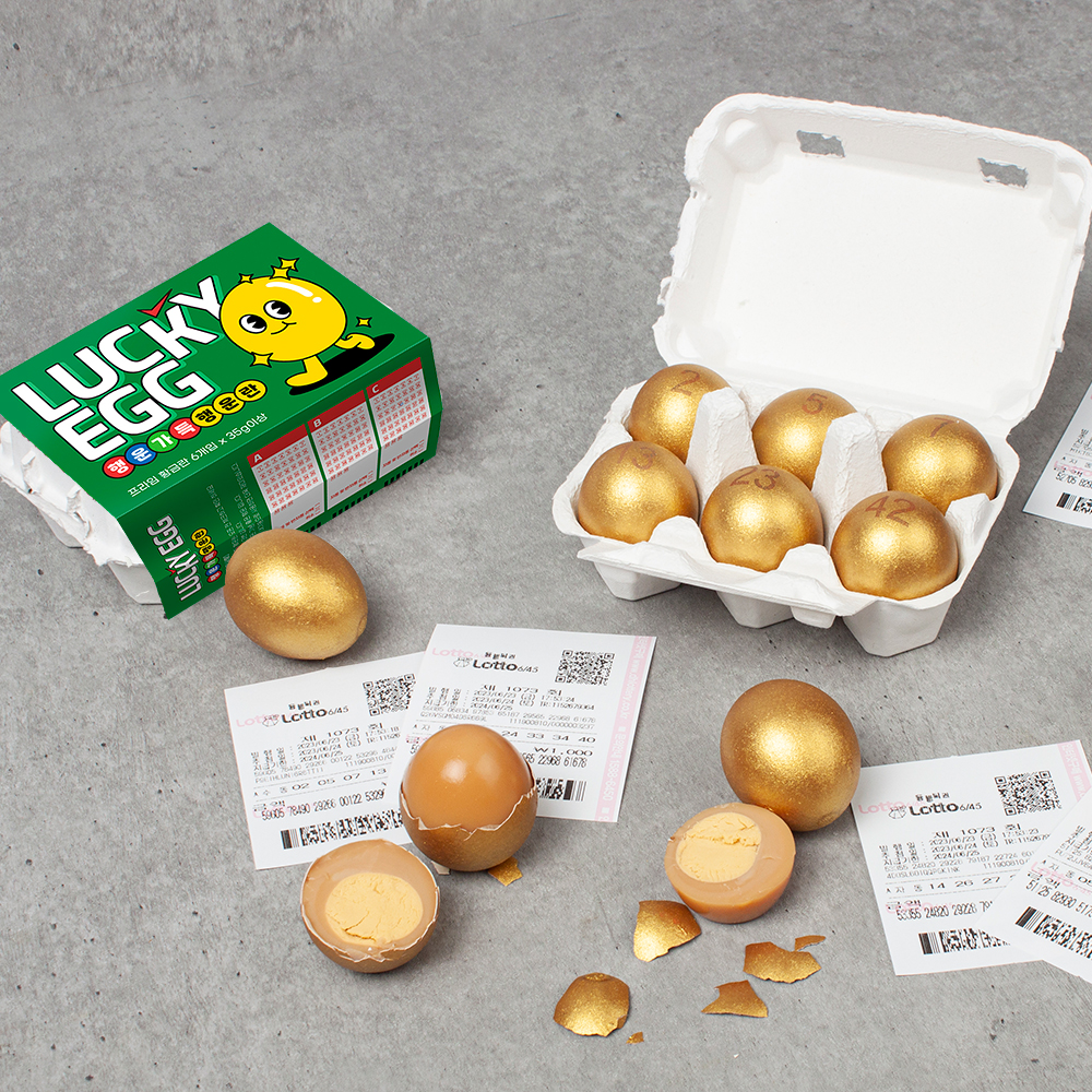 에그머니 행운가득 행운란 6구