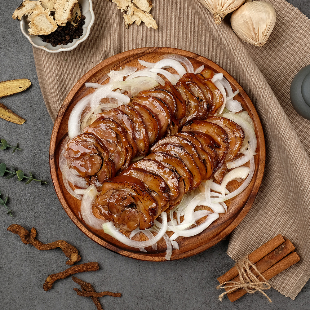 [3일 주말 한정가]  돈학 750g 왕족발 앞다리 통족발 캠핑음식 만화고기 안주 야식 이미지 6