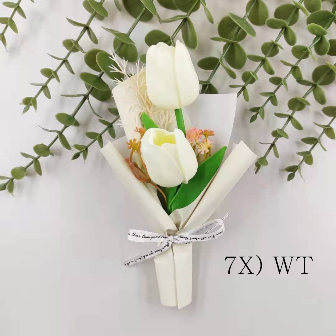 가더GADE 7X 납골당꾸미기 튤립꽃다발 추모 헌화 - 상세 이미지 2