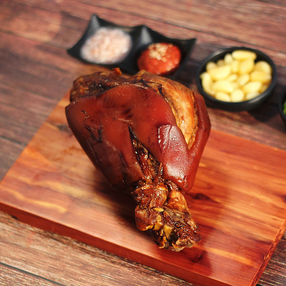 [3일 주말 한정가]  돈학 750g 왕족발 앞다리 통족발 캠핑음식 만화고기 안주 야식 - 상세 이미지 2