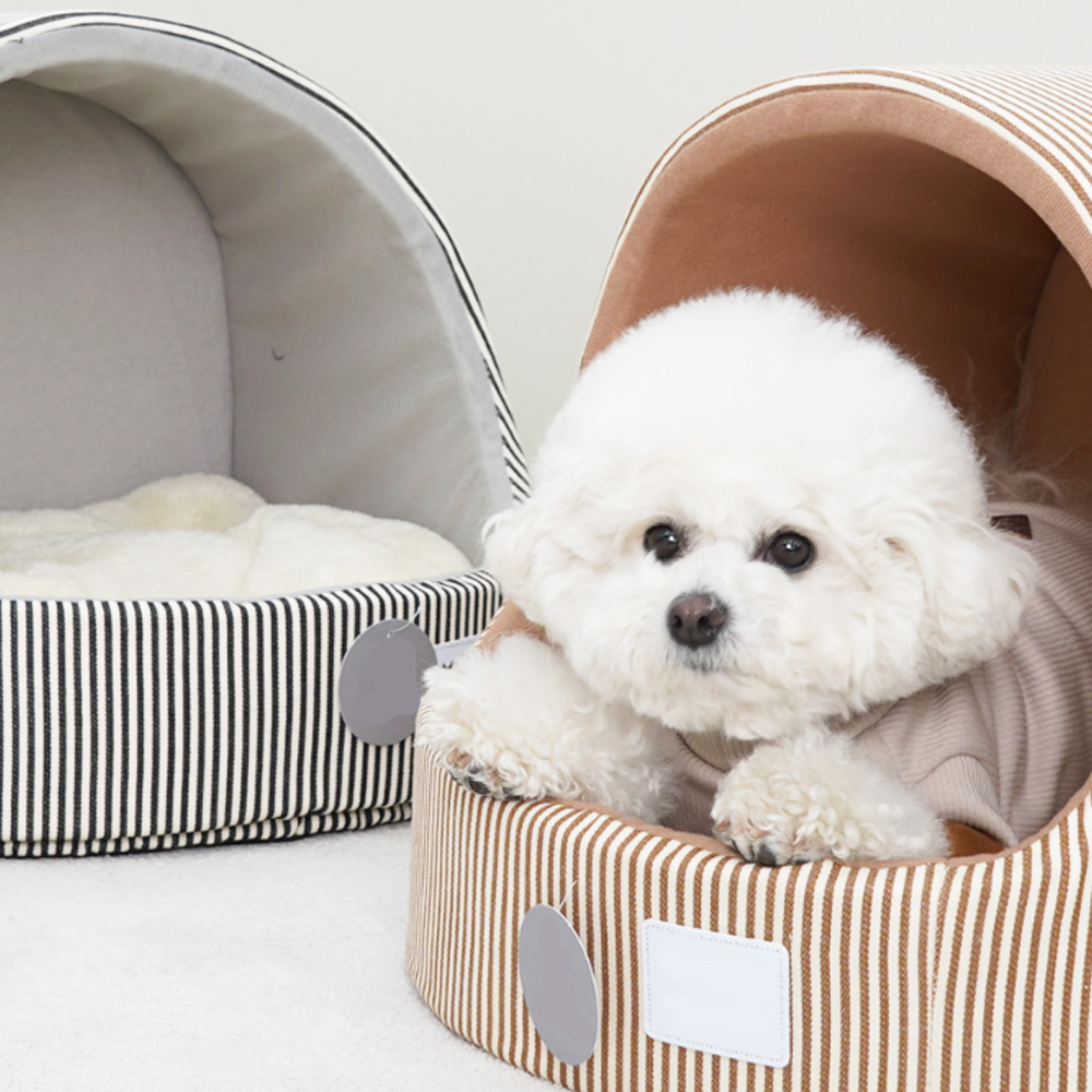 개과천선 투엘 강아지 하우스 고양이 동글이하우스 사계절 동굴 숨숨집