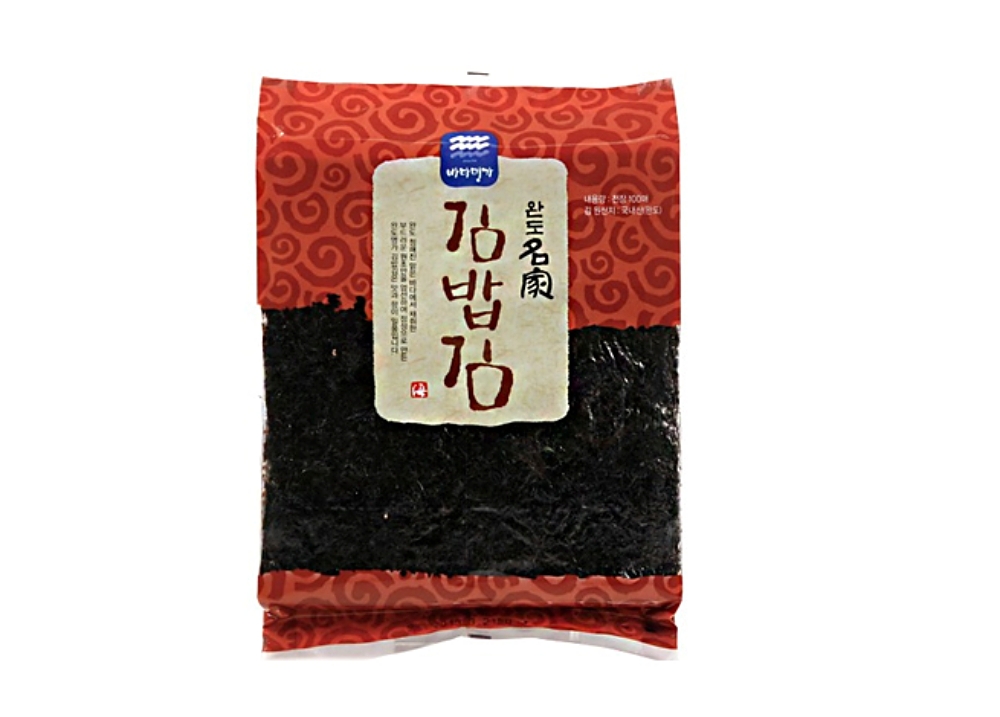완도명가김밥김100장 : 수앤서마켓A