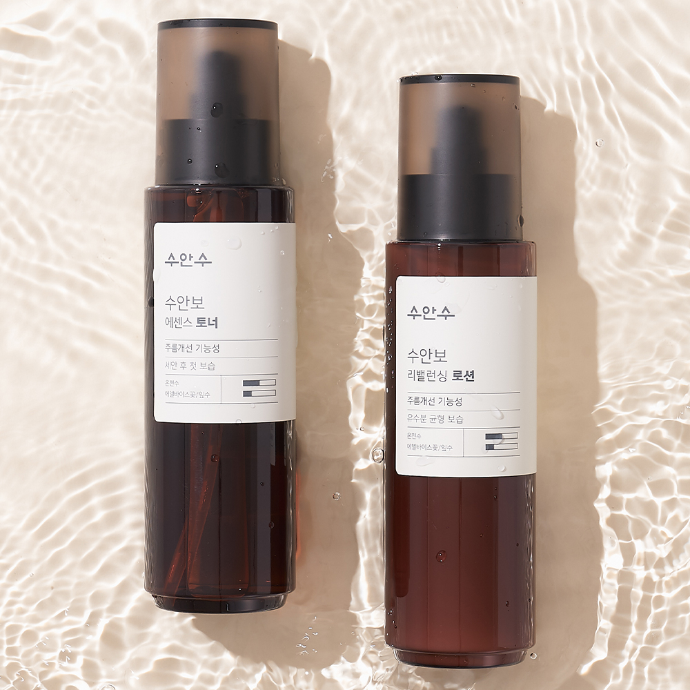 에네스티 수안수 수안보 온천수 주름개선 에센스 토너 185ml - 상세 이미지 3