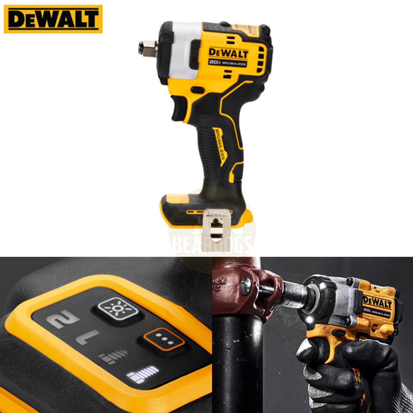 디월트 임팩 드릴 DCF922N-KR 본체 임팩트 렌치