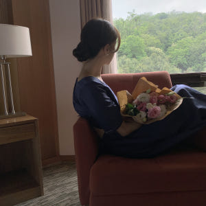 도로시 백트임 허리뒷트임 여름 반팔 스퀘어넥 뒷단추 스티치 코튼 포인트 ... 착용 후기 | 사이즈/핏 총정리 - 상품 이미지 2