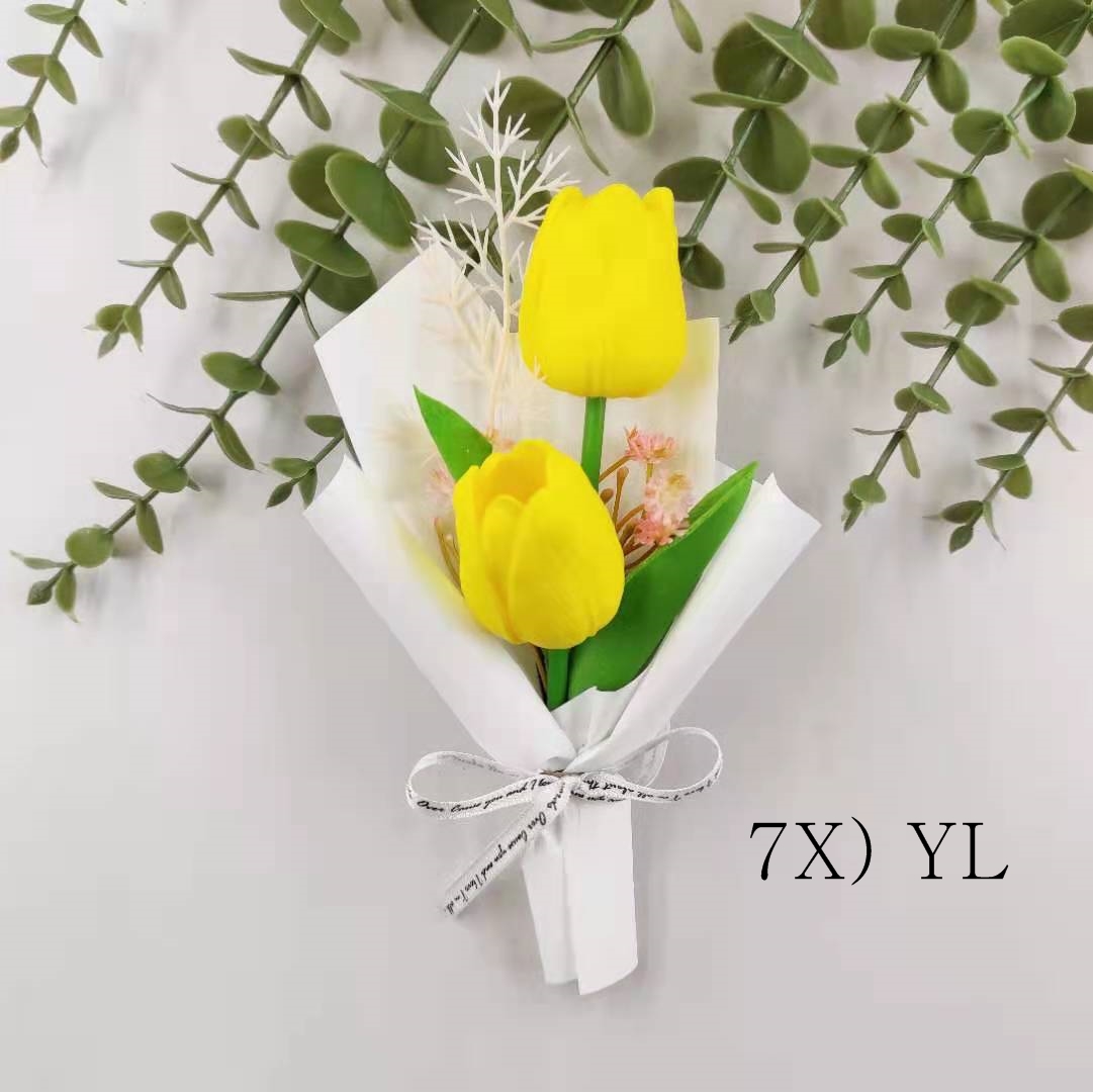 가더GADE 7X 납골당꾸미기 튤립꽃다발 추모 헌화 - 상세 이미지 5